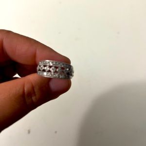 Real silver ring